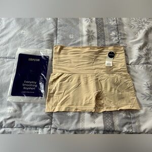 NWT Shapermint Empetua Everyday Smoothing Boyshort Nude 2XL